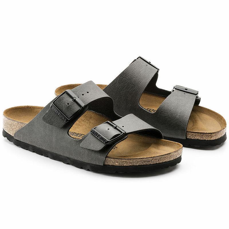 Birkenstock Birko Flor Arizona Herre Grå | DK 240UZG